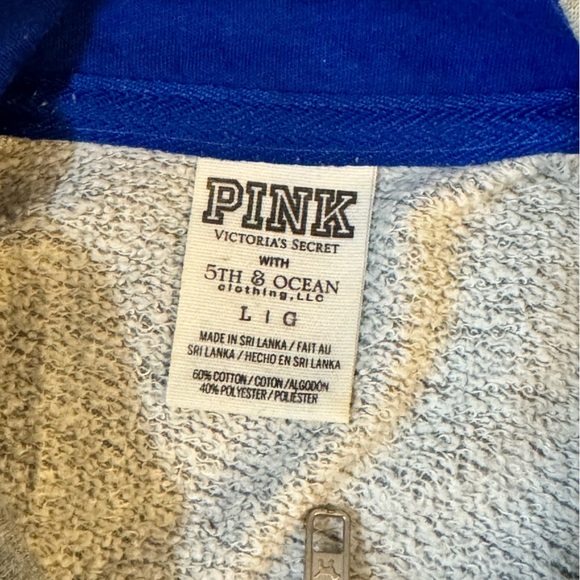 Victoria's Secret PINK Gray Quarter-Zip Sweatshirt
#1222 - Picture 7 of 9